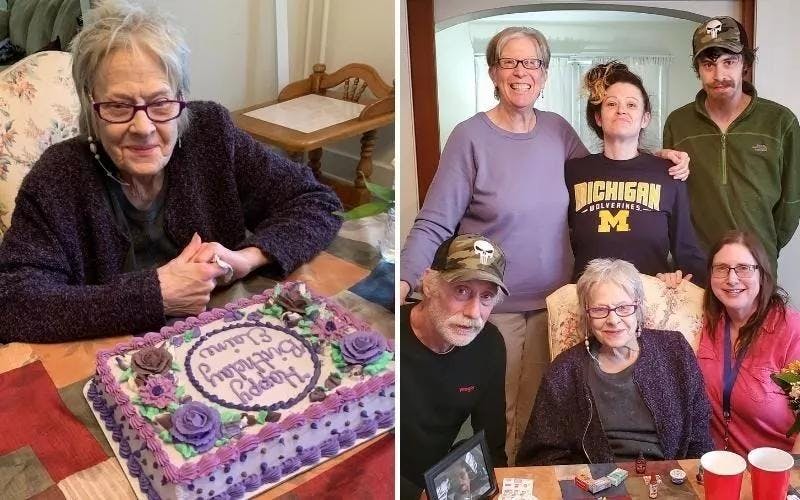 WellSpan BrightSpot: Purple birthday party makes her feel 11 again