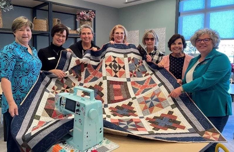 Group's first quilt weaves bond between community and WellSpan Health